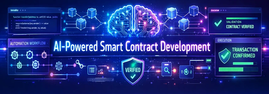 smart contract development with AI integration